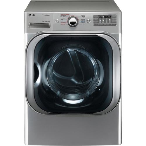 LG TrueSteam 9-cu ft Stackable Steam Cycle Electric Dryer (Graphite
