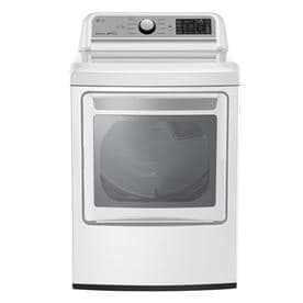 LG 7.3-cu ft Electric Dryer (White) ENERGY STAR