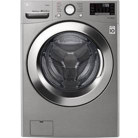 Washers Dryers At Lowes Lg 4 5 Cu Ft High Efficiency Stackable Front Load Washer Graphite Steel