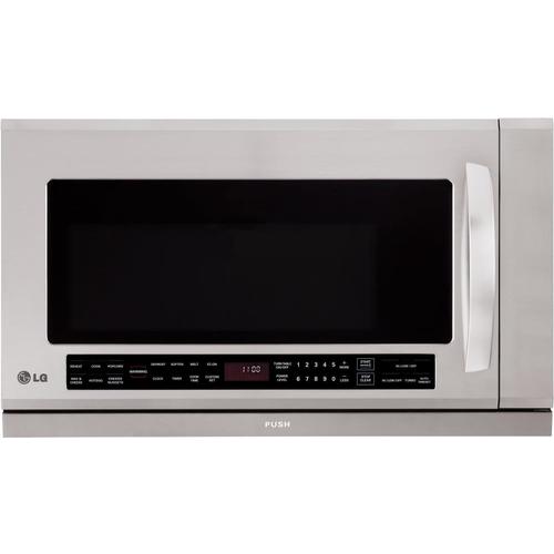 LG 2cu ft OvertheRange Microwave with Sensor Cooking (Stainless