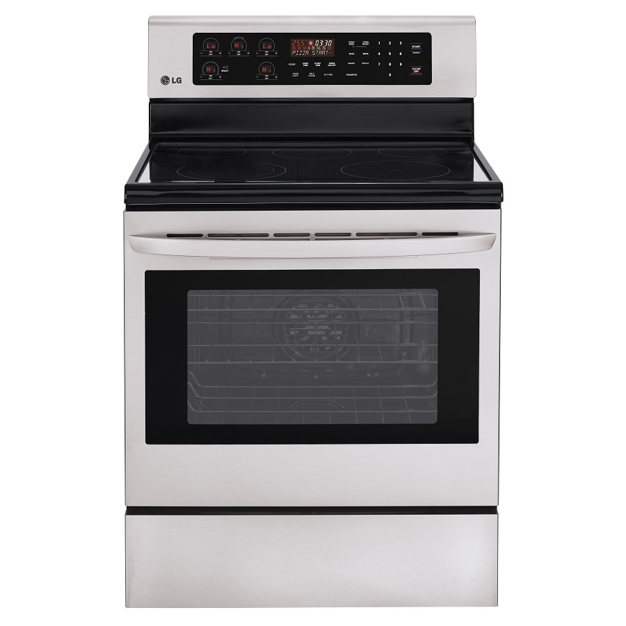 LG LRE3083 Smooth Surface 5Element 6.3cu ft SelfCleaning Convection