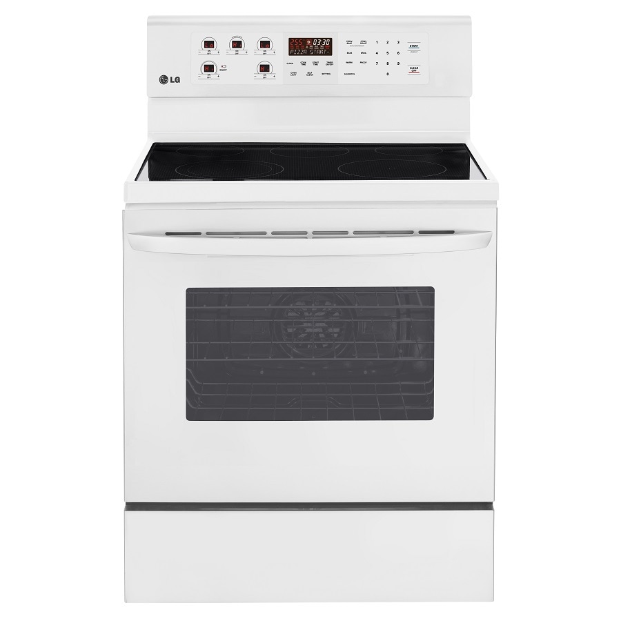 Lg smooth deals top electric range