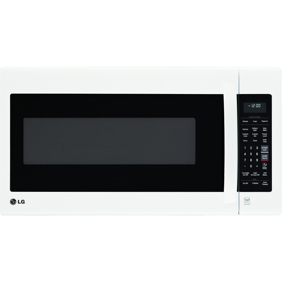 Shop LG 2cu ft OvertheRange Microwave with Sensor Cooking (Smooth
