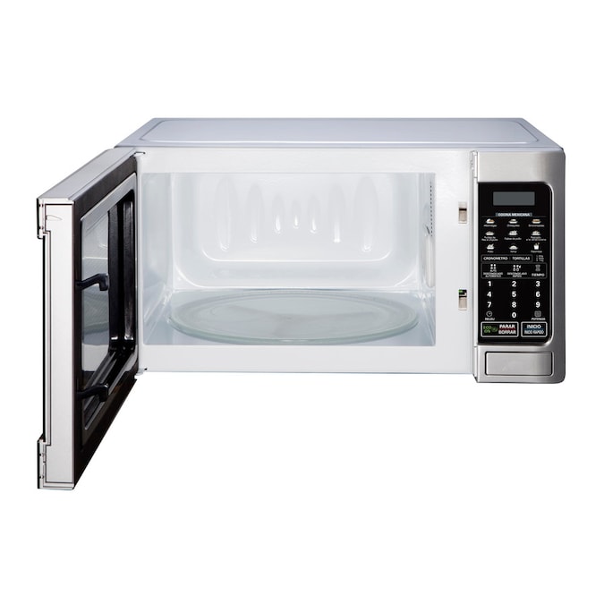 LG 1.1-cu ft 1,000-Watt Countertop Microwave (Smooth White) in the