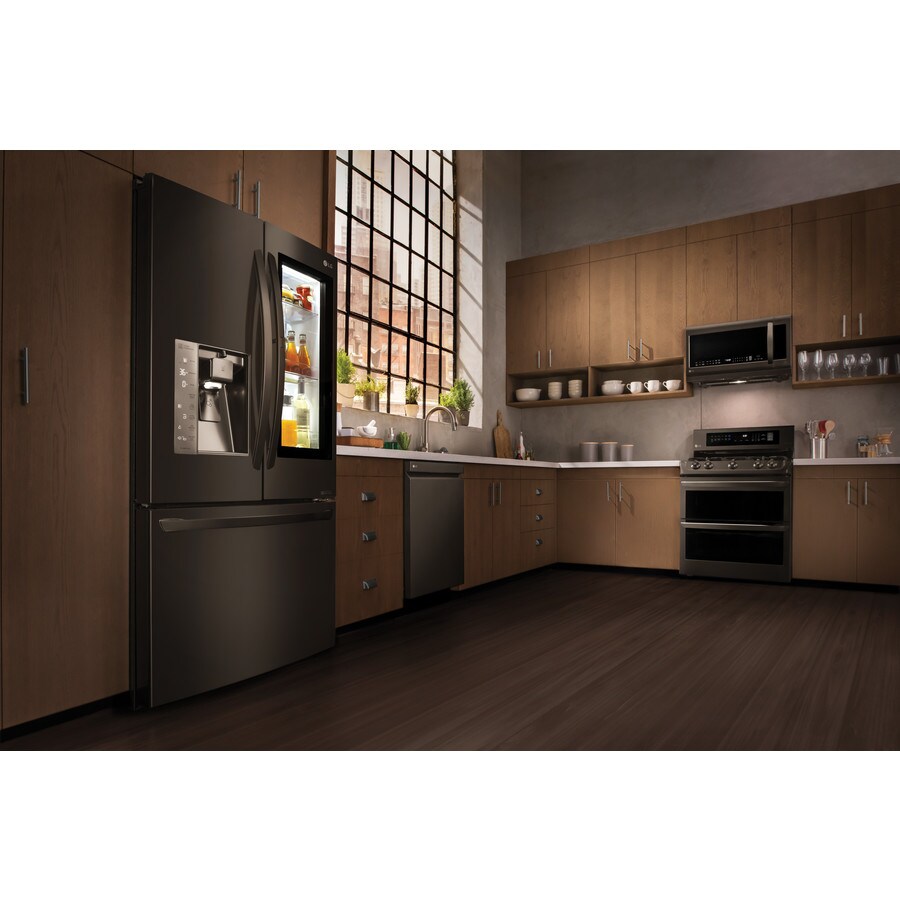 LG Extendavent 2.2-cu ft Over-the-Range Microwave with Sensor Cooking ...