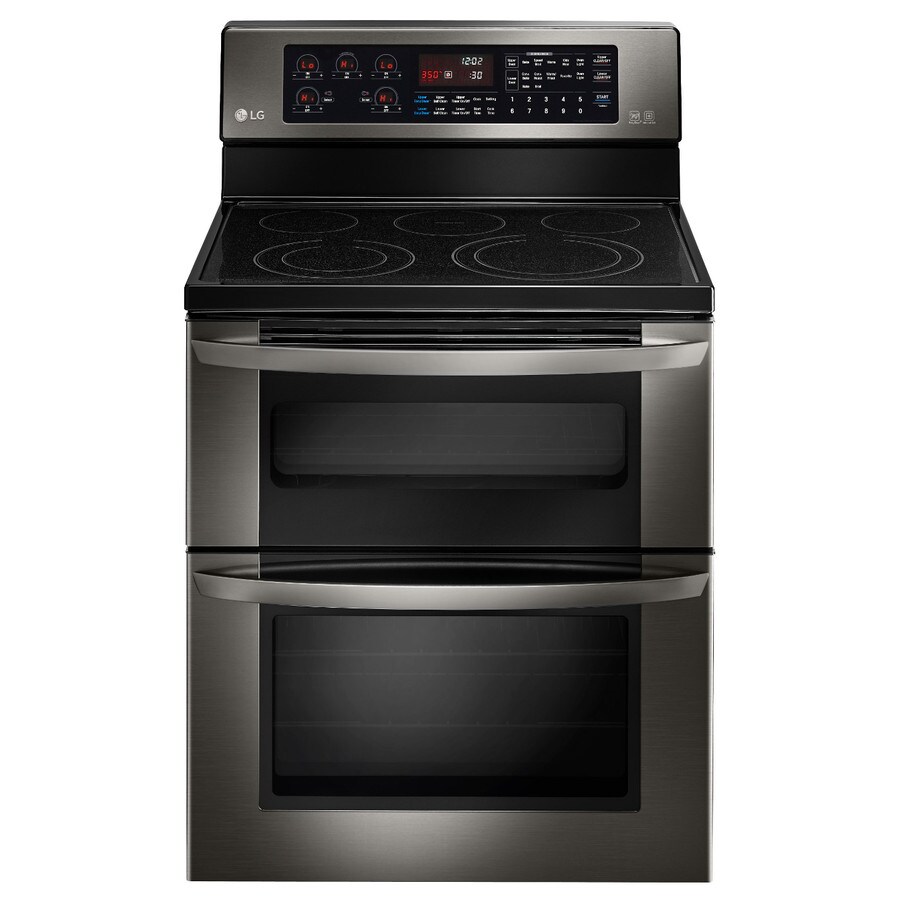 LG LMHM2237BD  DBL OVEN ELEC RANGE LDE3037BD