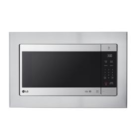 Microwave Parts At Lowes Lg Countertop Microwave Trim Kit Stainless Steel