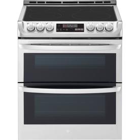 Electric Ranges At Lowes Lg Smooth Surface 5 Element 3 Cu Ft 4 Self