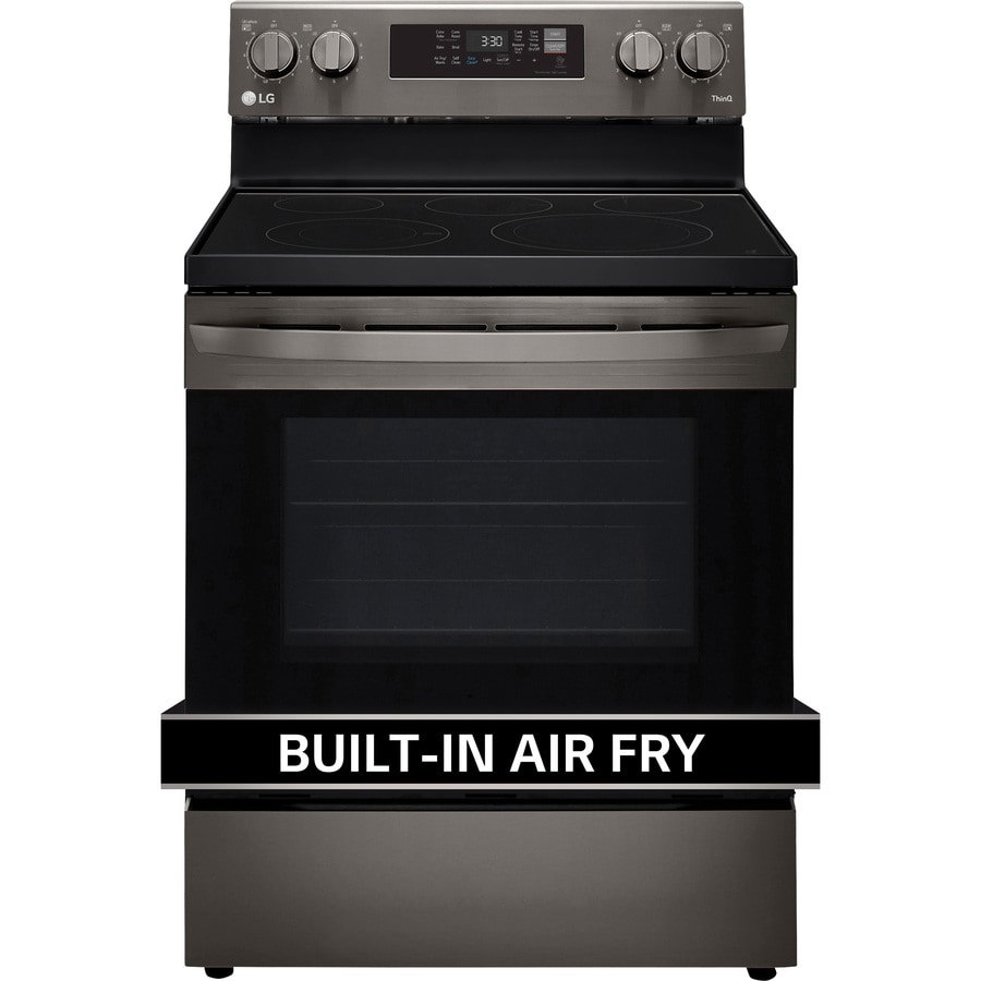 Lowes Electric Ranges Black Stainless Steel at Marilyn Belanger blog