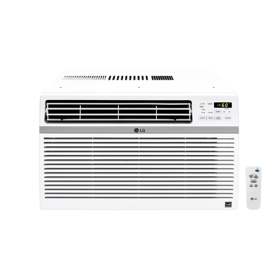 Lg 450 Sq Ft Window Air Conditioner 115 Volt 10000 Btu Energy Star In The Window Air Conditioners Department At Lowes Com