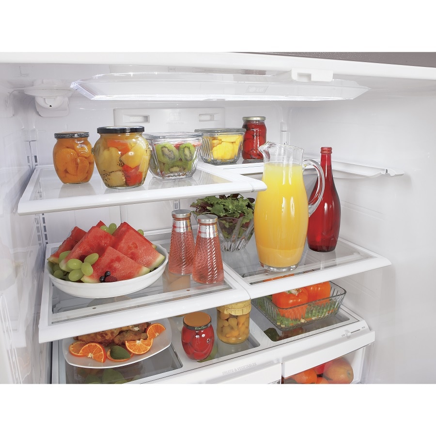 LG 27.6cu ft French Door Refrigerator with Ice Maker (Stainless Steel) at