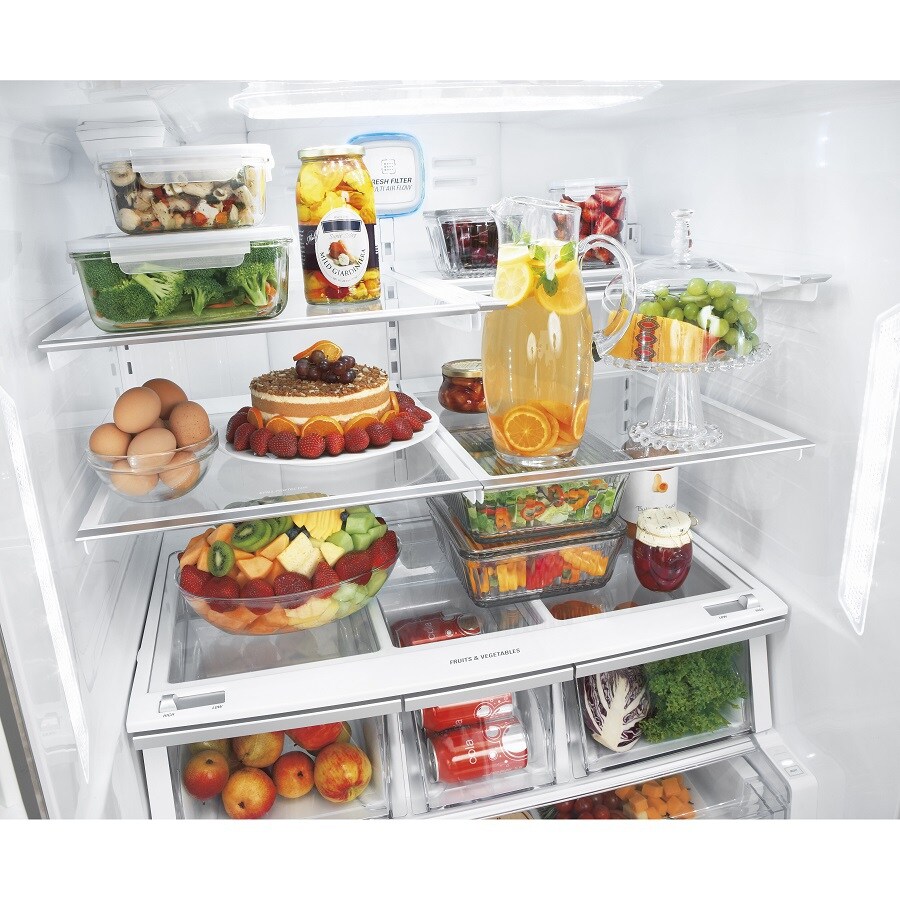 LG 30.5-cu ft 4-Door French Door Refrigerator with Ice Maker