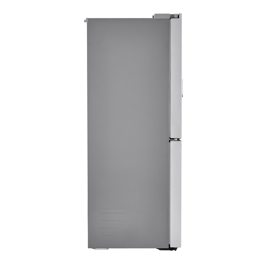LG 22.7-cu ft 4-Door Counter-Depth French Door Refrigerators Single Ice ...