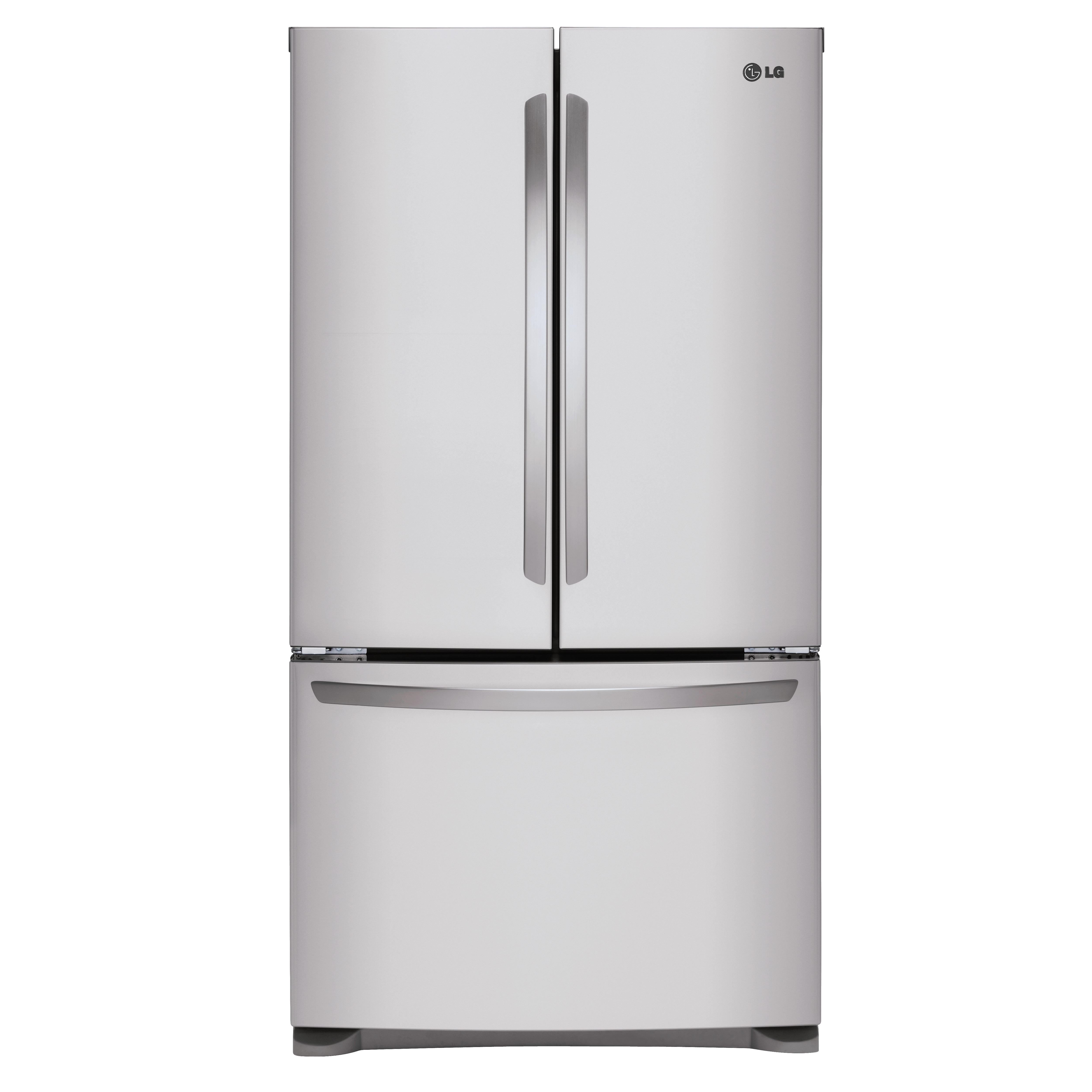 Shop LG 25 4 cu ft French Door Refrigerator Single Ice Maker