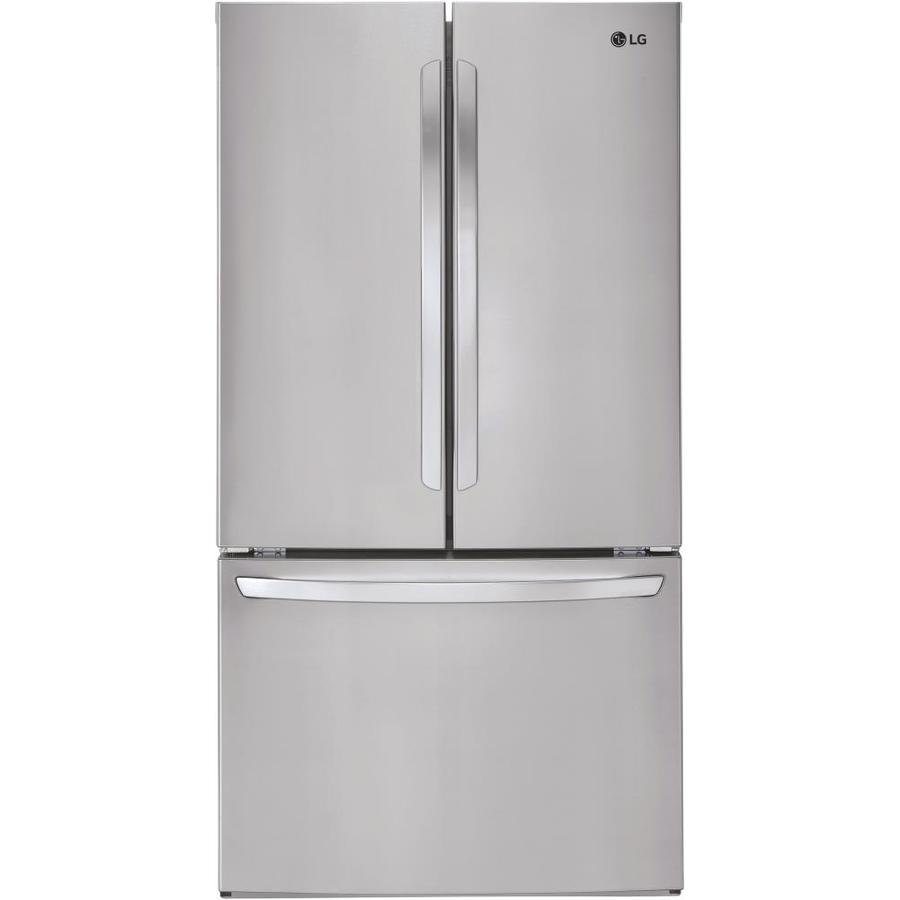 Lg 29 Cu Ft French Door Refrigerator With Ice Maker Fingerprint Lg 29 Cu Ft French Door Refrigerator With Ice Maker Fingerprint Resistant Stainless Steel Energy Star