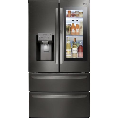 Lg Instaview Smart Wi Fi Enabled 27 6 Cu Ft 4 Door French Door