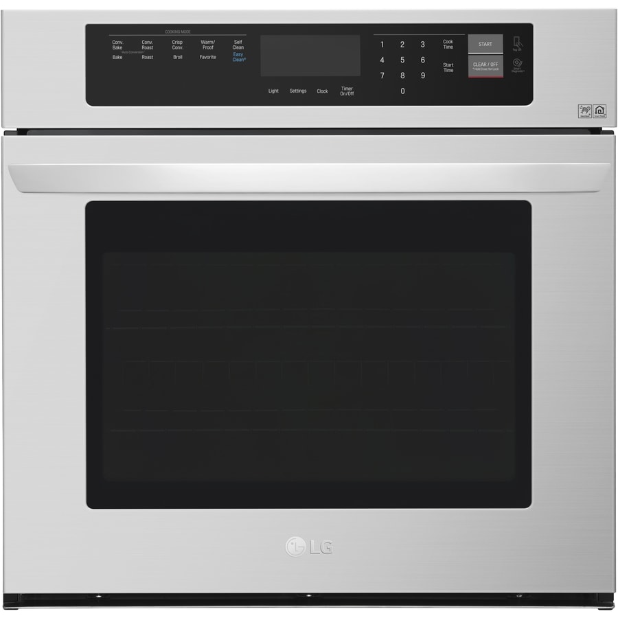 LG EasyClean 30in SelfCleaning Convection European Element Single