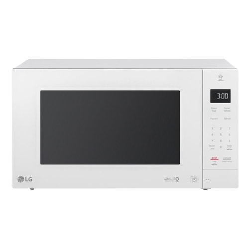 LG 2cu ft 1200Watt Countertop Microwave (Smooth White) in the Countertop Microwaves department