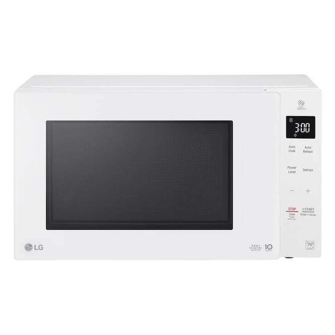 LG 1.3cu ft 1200Watt Countertop Microwave (Smooth White) at