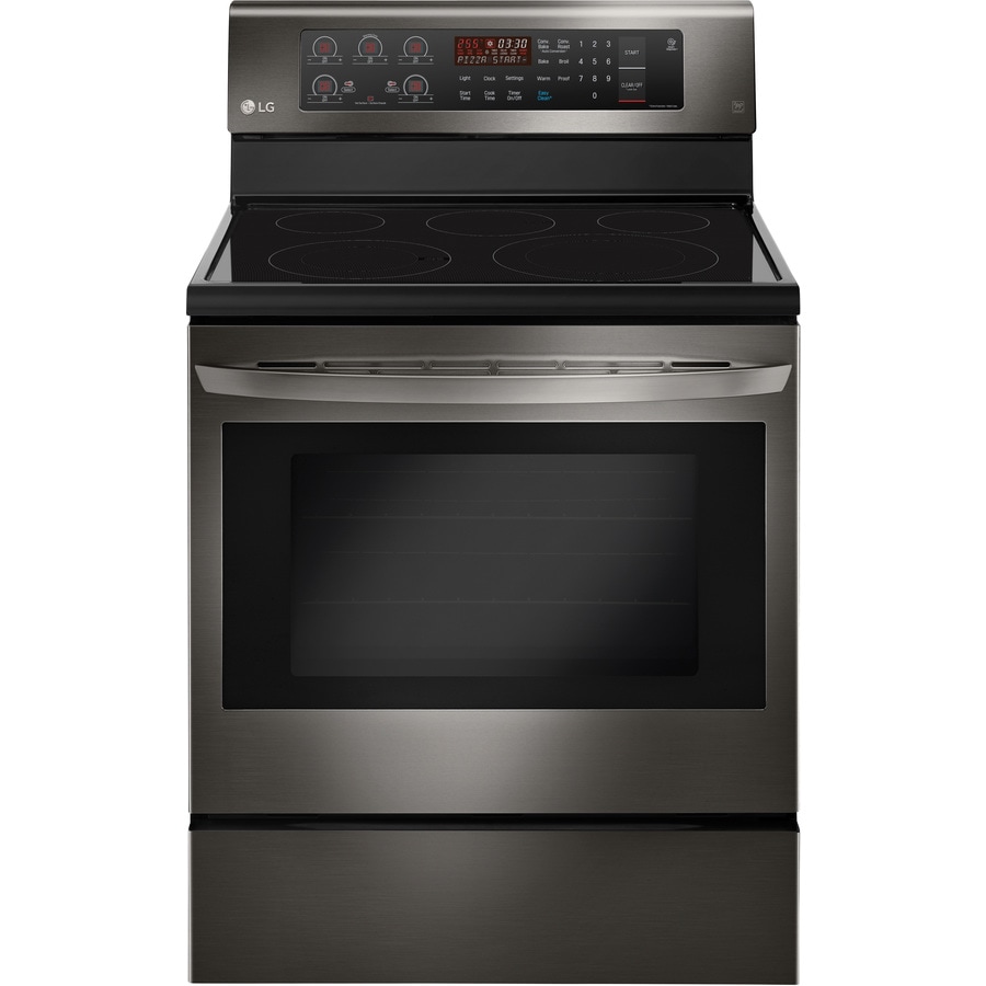 LG Easy Clean Smooth Surface 5Element 6.3cu ft Convection