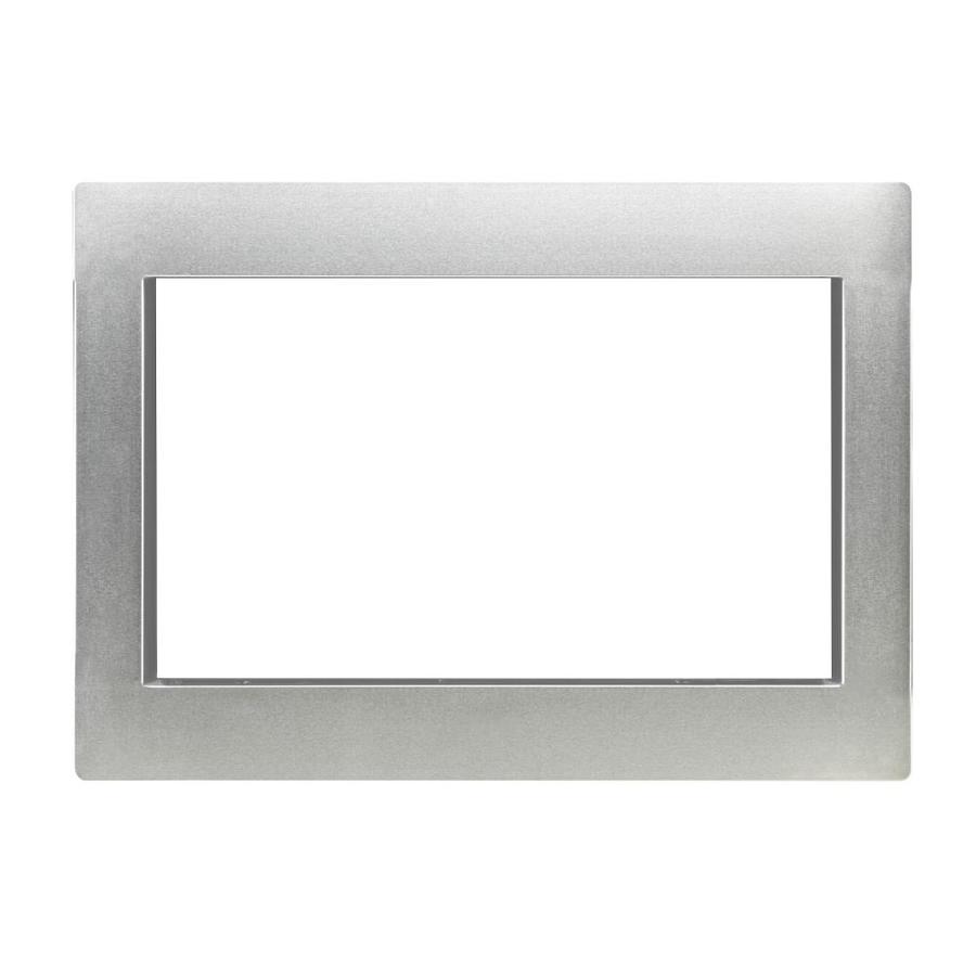 Lg Countertop Microwave Trim Kit Stainless Steel At Lowes Com