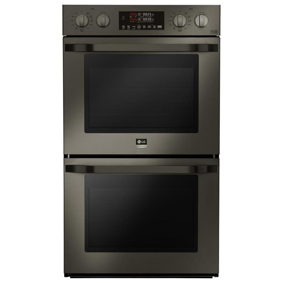 LG Studio Easy Clean SelfCleaning Convection Double Electric Wall Oven (FingerprintResistant