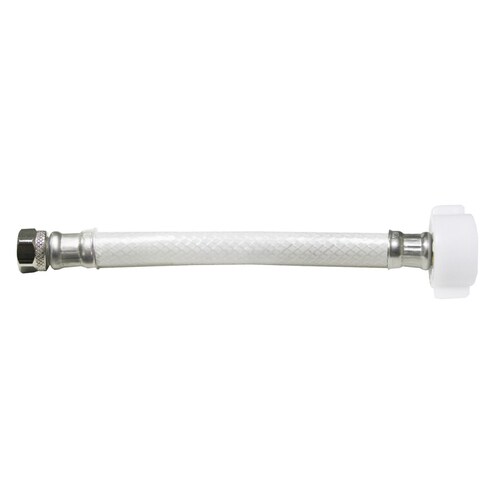 Watts 3/8in Compression 12in PVC Toilet Supply Line at
