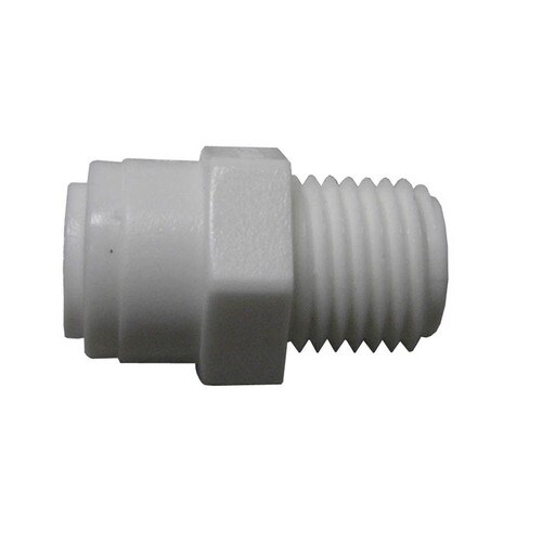 Watts 1/4-in PVC x 1/2-in Mip dia Male Adapter Push Fitting in the Push ...