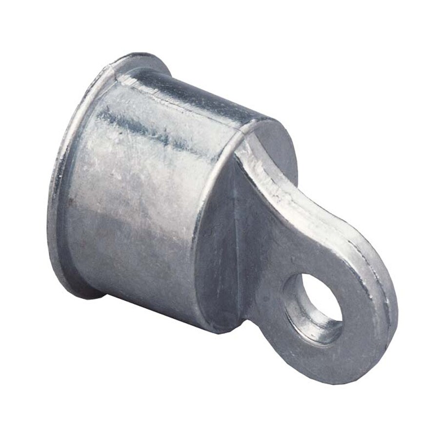 3/16 x 5/8 x 58 Galvanized Steel ChainLink Fence Tension Bar at