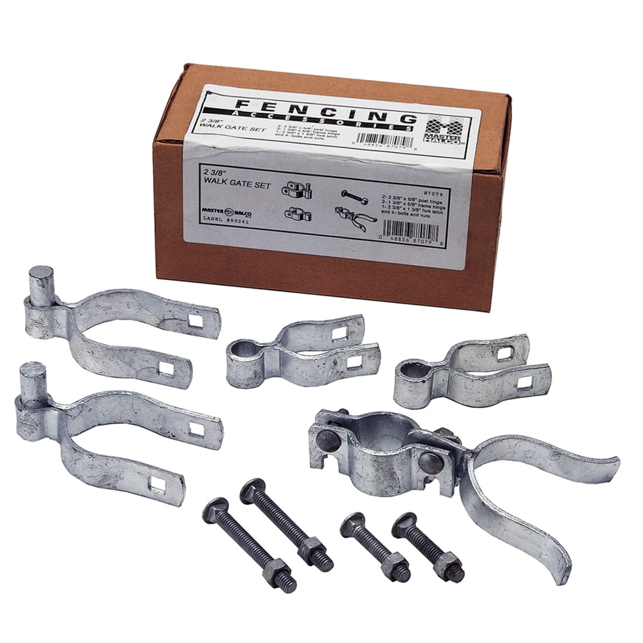 2 3/8" Single Walk Gate Hardware Set at