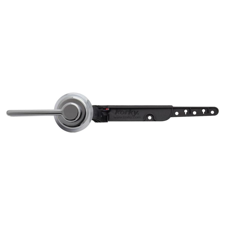 Toilet Flush Lever Handle Side Mount For Angle Fitting Toilet Tank LP