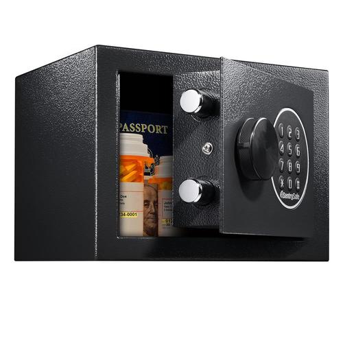 Master Lock Security safe 0.14-cu ft Electronic Chest Safe in the Chest ...