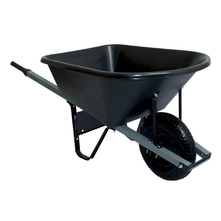 True Temper 6-cu ft Wheelbarrow at Lowes.com