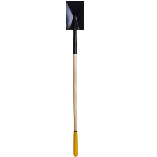True Temper 44.5in Wood Longhandle Garden Spade at