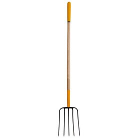 True Temper 54-in L Wood-Handle Steel Manure Fork