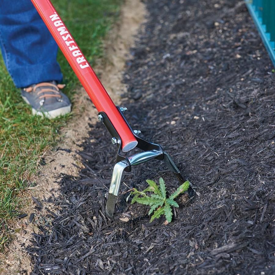 CRAFTSMAN 48-in Fiberglass-Handle Action Hoe in the Garden Hoes ...