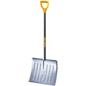 Ames True Temper 18-in Aluminum Snow Shovel with 36-in Steel Handle