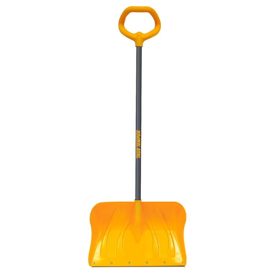 True Temper 20-in Poly Snow Shovel With 34.5-in Steel Handle At Lowes.com