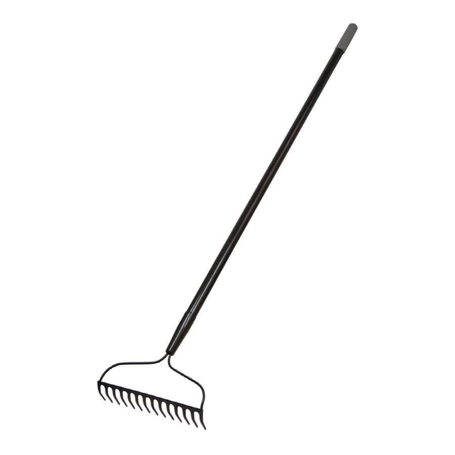 Ames True Temper L Fiberglass-Handle Steel Garden Rake in the Garden ...