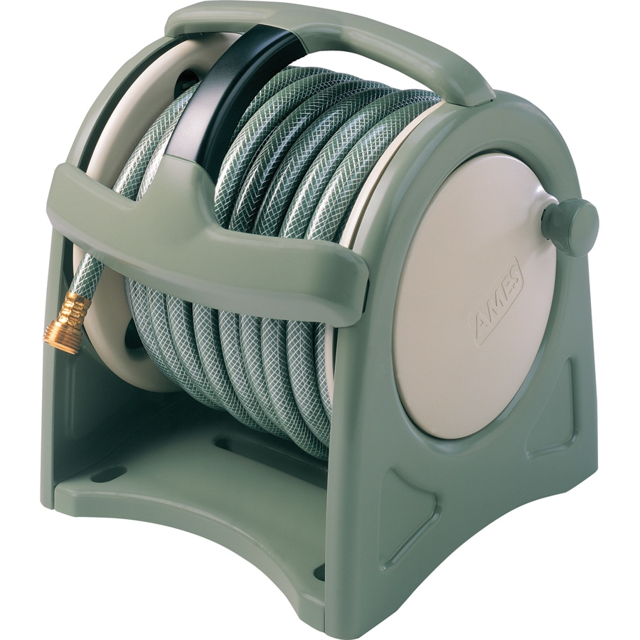 Ames 50' Wall Mount Hose Reel in the Garden Hose Reels department at ...
