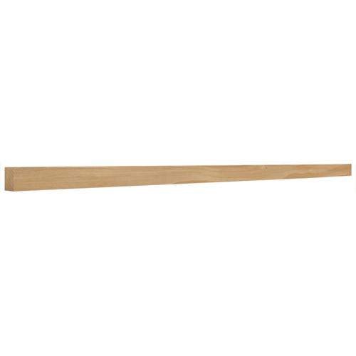 11/16-in x 8-ft Hemlock Wood Square Moulding (Actual: 0.6875-in x 8-ft ...