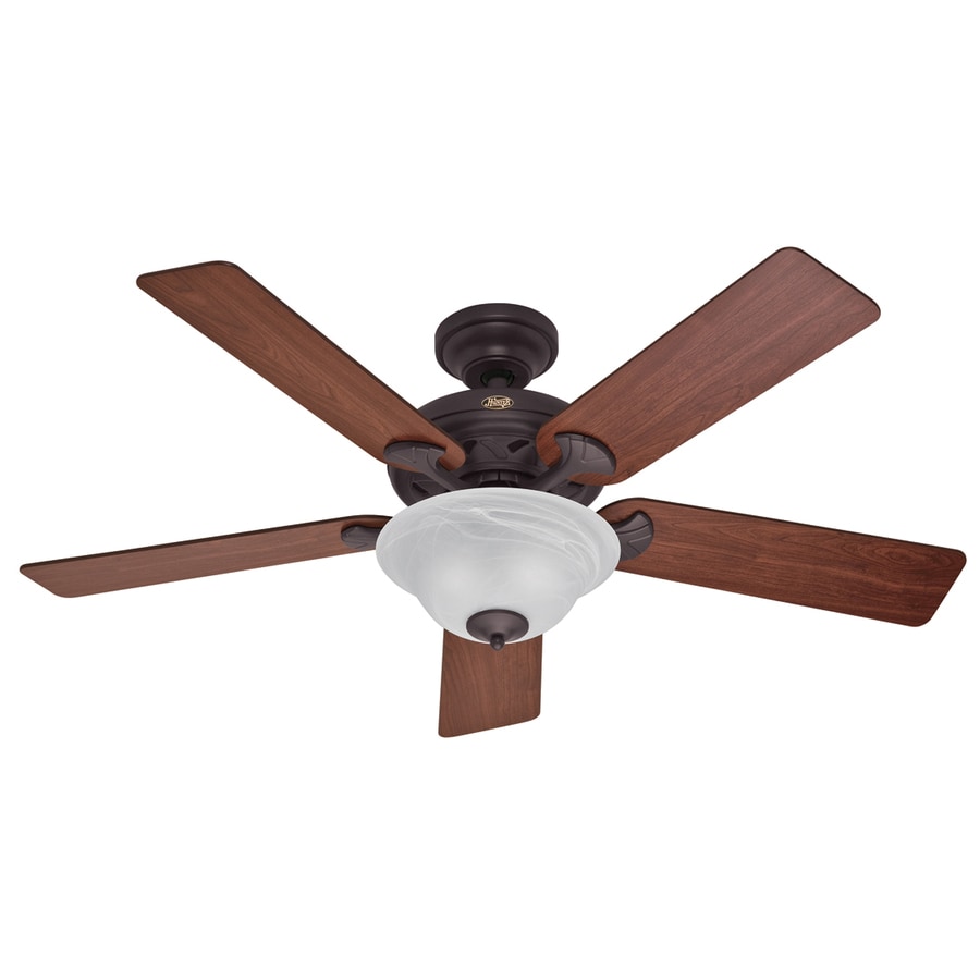 Hunter 22465 The Brookline 52-in Ceiling Fan with Light Kit (5-Blade)