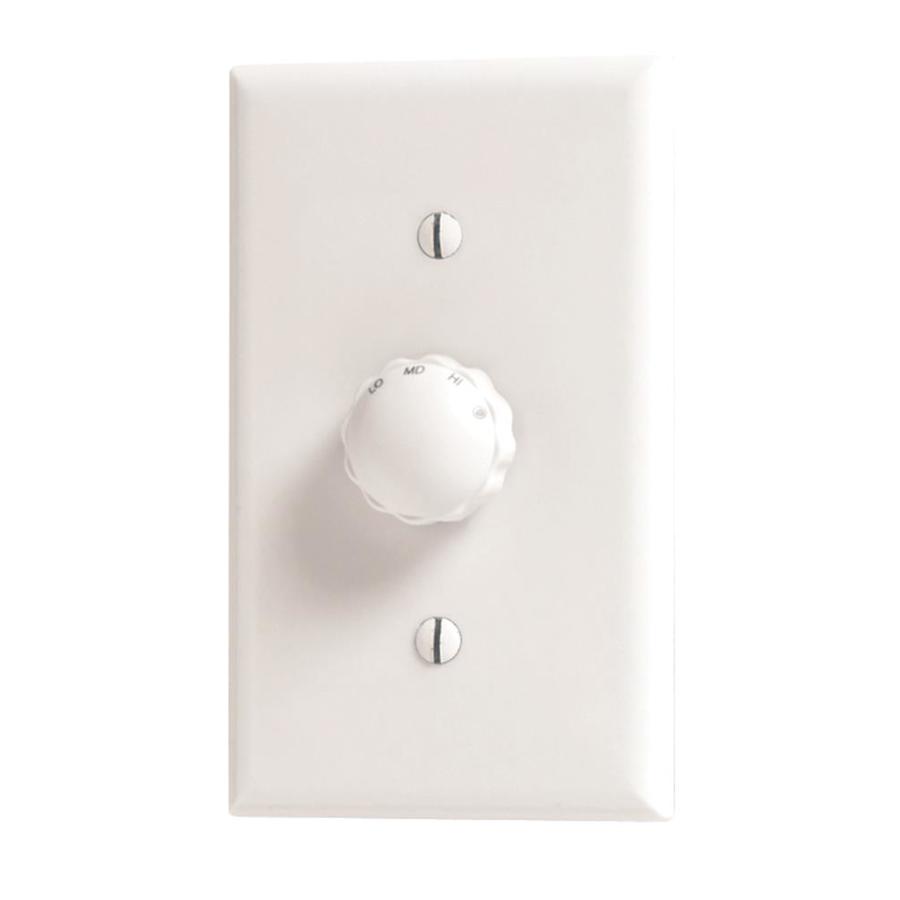 Hunter Hunter Original ThreeSpeed Stepped Ceiling Fan Wall Control in the Fan Controls