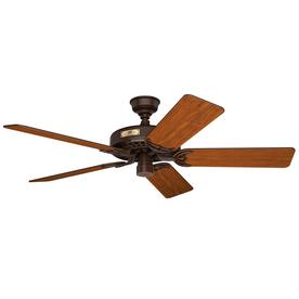 Vintage Ceiling Fans At Lowes Hunter Original 52 In Chestnut Brown Indoor Outdoor Downrod Ceiling Fan 5