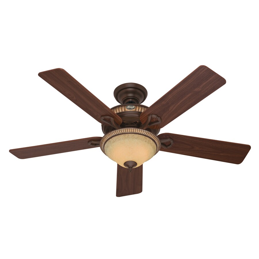 Hunter 28049 Aventine 52-in Ceiling Fan with Light Kit (5-Blade)