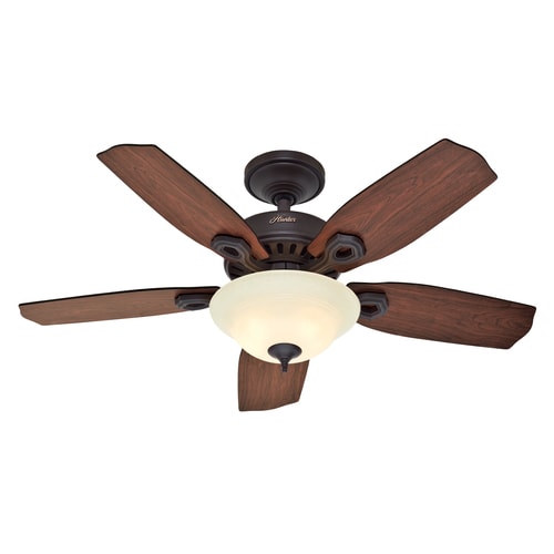 Hunter 44 New Bronze 5 Minute Install Ceiling Fan At Lowes Com