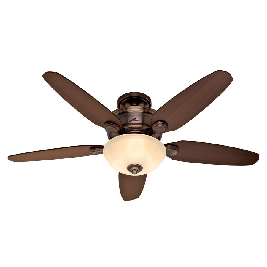 Hunter 28711 Stewart 52-in Ceiling Fan with Light Kit (5-Blade)