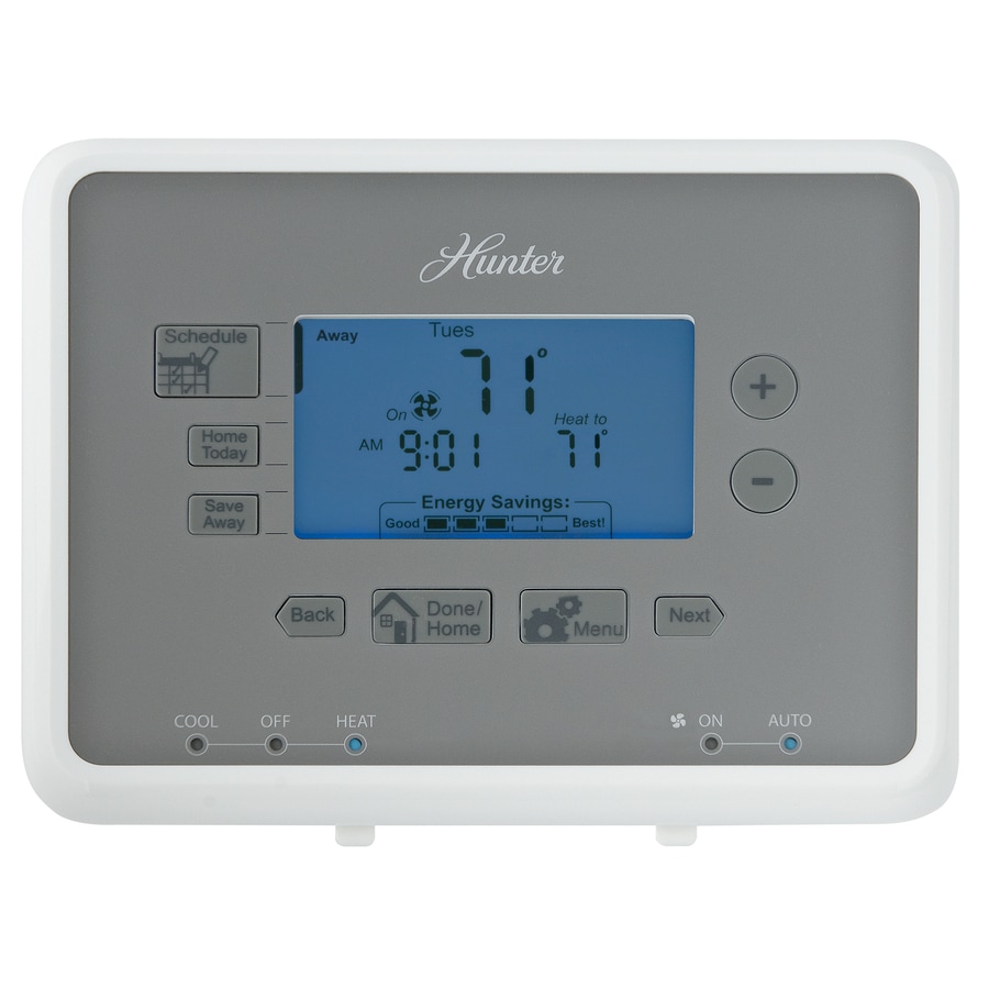 Hunter Programmable Thermostat in the Programmable Thermostats