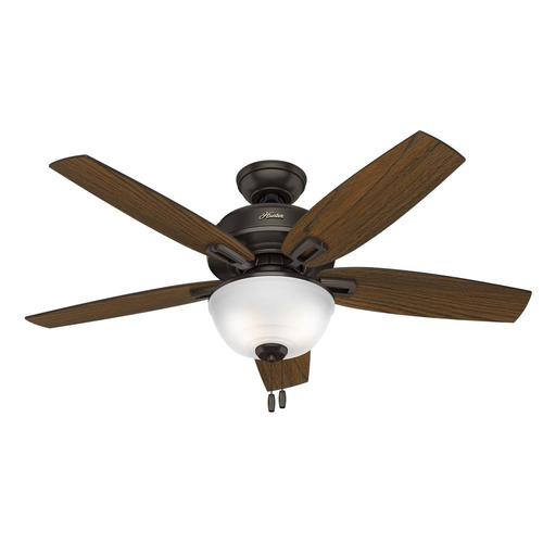 Hunter Wetherby Cove 48in Premier Bronze Indoor/Outdoor Downrod Or