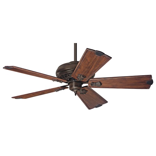 Casablanca Fellini 60 In Satin Bronze Indoor Ceiling Fan And